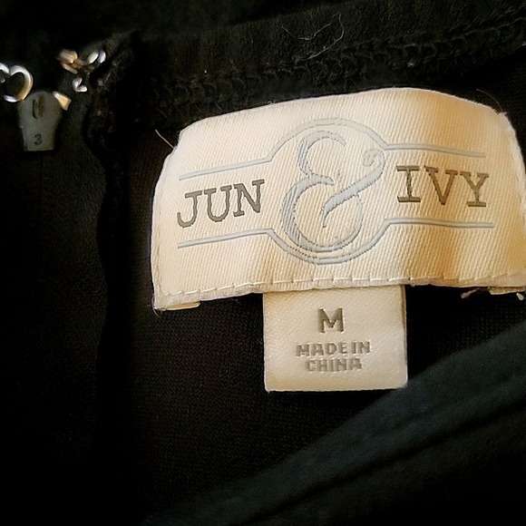 Jun&Ivy MD Little Black Fit & Flare Dress - Picture 5 of 10